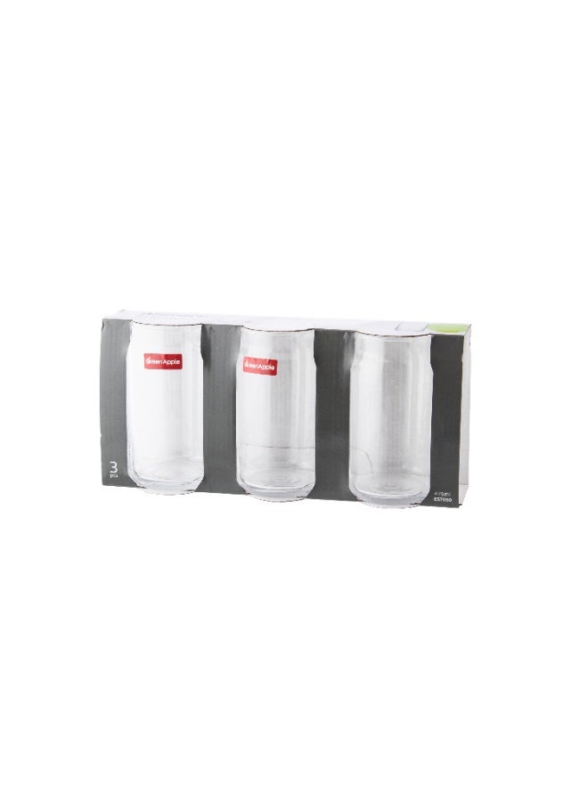 Blink Max Set of 6 High-Quality Clear Glass Tumblers - Image 3