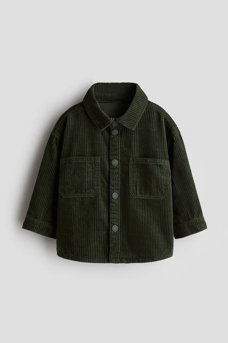 H&M Cotton corduroy shirt