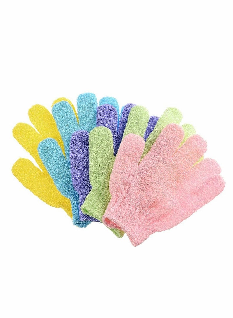 Excefore Double Sided Exfoliating Gloves, Bath Gloves - Image 1