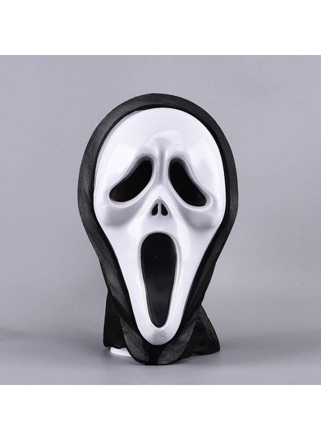 CCOVERY Scary Mask skull Ghost Scary Terror Scream Masquerade Party Cosplay Costume  - Image 1