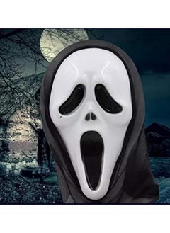 CCOVERY Scary Mask skull Ghost Scary Terror Scream Masquerade Party Cosplay Costume  - Image 5