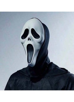 CCOVERY Scary Mask skull Ghost Scary Terror Scream Masquerade Party Cosplay Costume  - Image 3