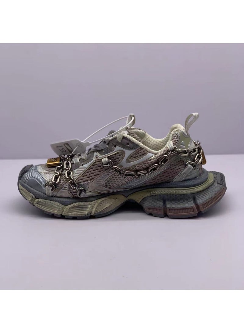 بالينكياجا Balenciaga اتجاهات الموضة مريحة أسفل أبي أحذية سميكة - Image 2