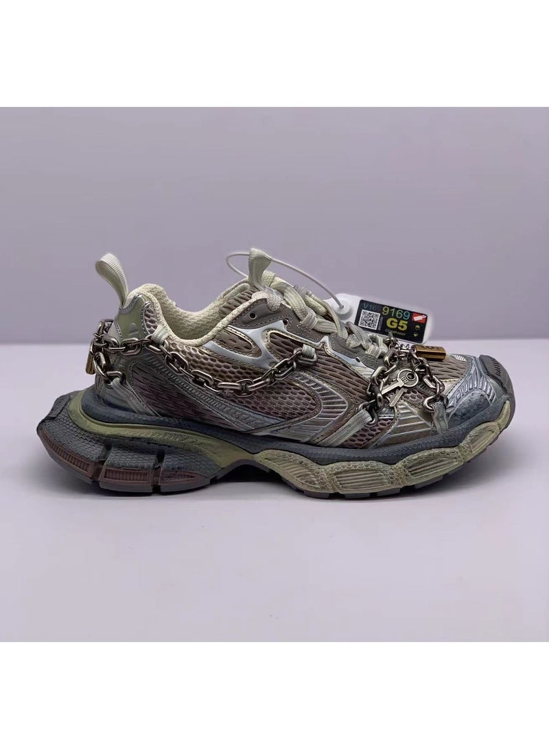 بالينكياجا Balenciaga اتجاهات الموضة مريحة أسفل أبي أحذية سميكة - Image 1