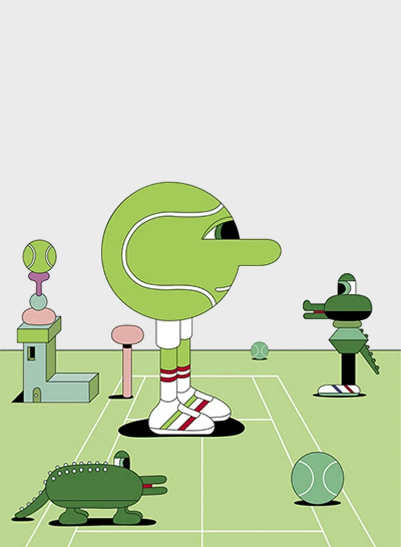 LACOSTE Blanc Pour Lui x Jeremyville Edt 50ml