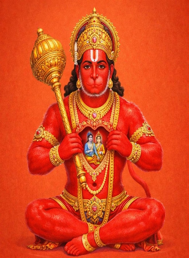Hanuman Ji Sindoor, Red, 10 gm Each Packet, Pack of 25, for Puja and Worship (25) - Image 2