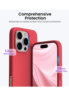 Houmt iPhone 16 Pro Case Soft Liquid Silicone iPhone 16 Pro Cover Anti-Scratch Shockproof TPU Case Cover for Apple iPhone 16 Pro 6.3 inch  - Image 4