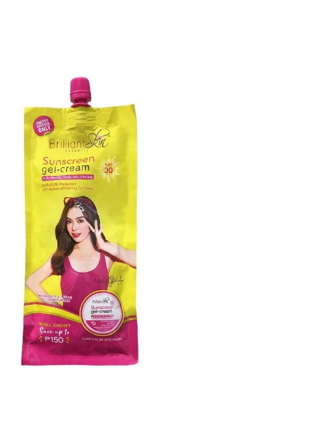 Brilliant Skin Sunscreen Gel Cream SPF30 50grams - Image 2