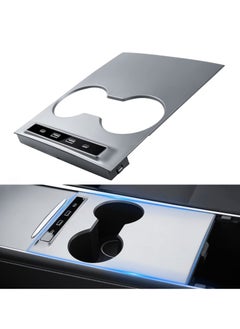 Y&D USB Hub for Tesla Model 3 Y 2021 2022 2023 Docking Station of Center Console Smart Sensor Fast Charging Adapter Accessories  - Image 1