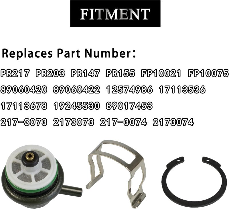 AUPARTIK Fuel Injection Pressure Regulator for 1996-2006 Chevrolet, GMC, Buick, Cadillac, Isuzu, Pontiac, Oldsmobile, Hummer - Image 2