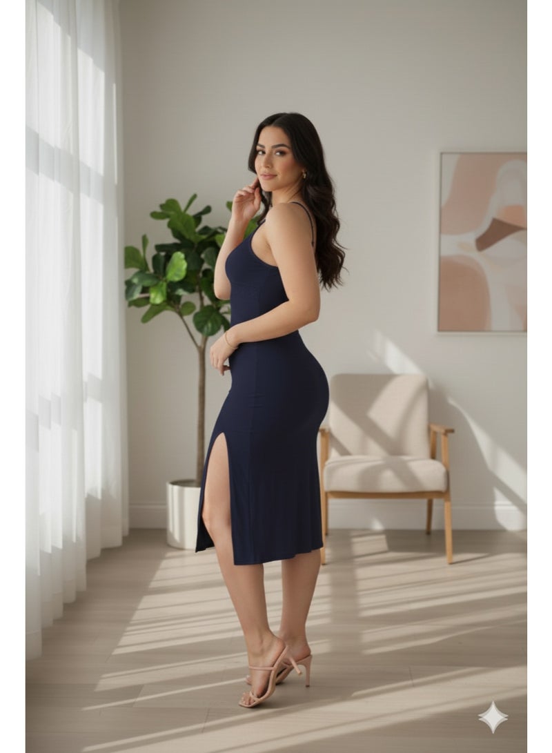 MANIKAN women's wear with very soft material with an easy-to-use design for highly comfortable use Long dress with soft cotton material - Image 3