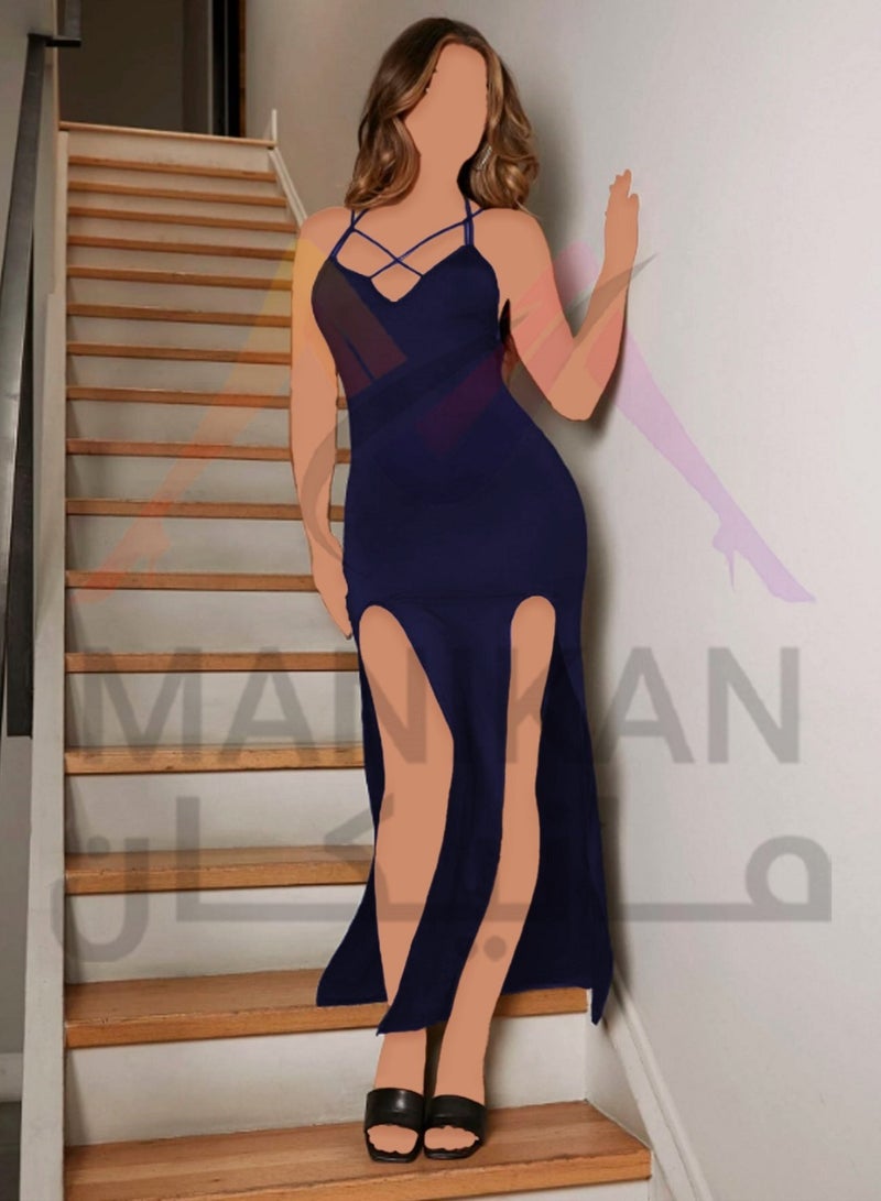 MANIKAN MANIKAN women's wear with very soft material with an easy-to-use design for highly comfortable use Long dress with soft cotton material - Image 3