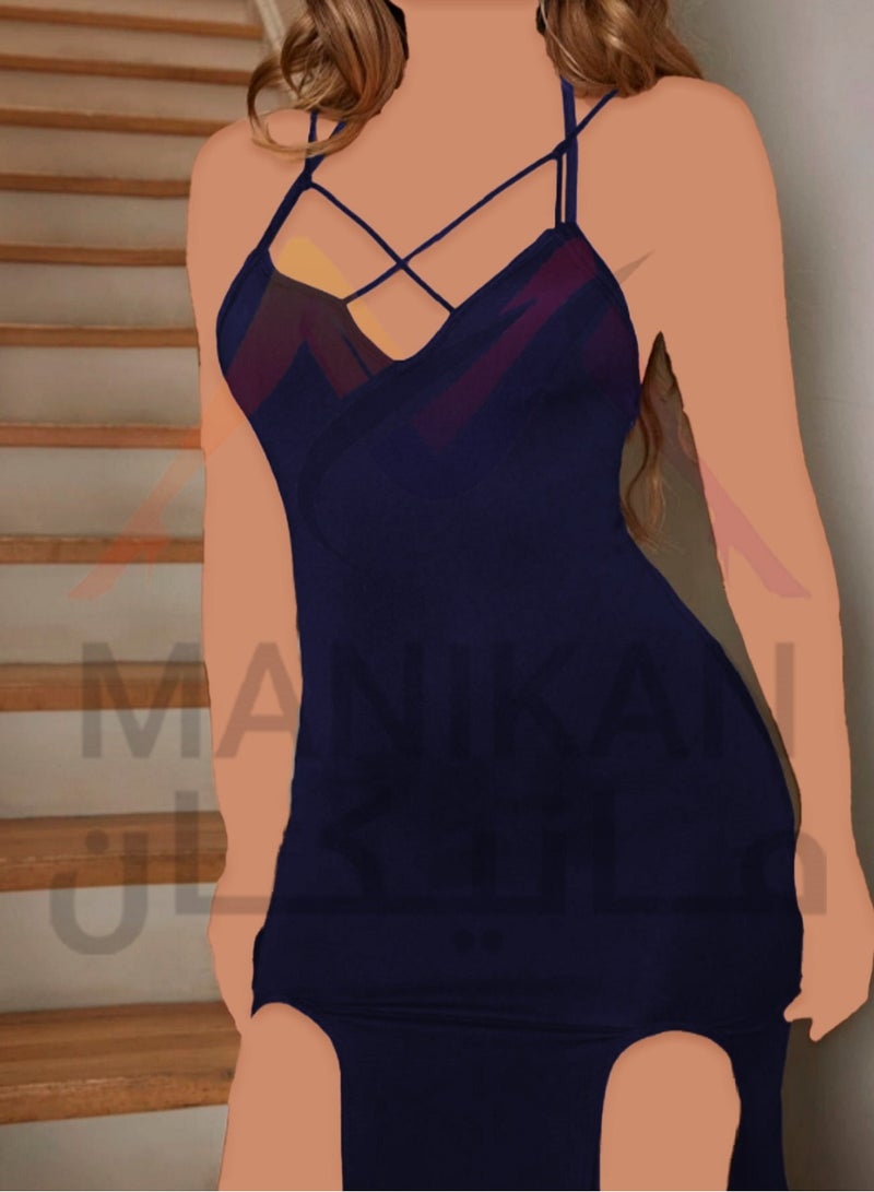 MANIKAN MANIKAN women's wear with very soft material with an easy-to-use design for highly comfortable use Long dress with soft cotton material - Image 4