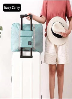 Generic Foldable Travel Duffel Bag Green  - Image 3