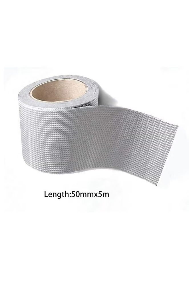 rocooart 1 PCS Waterproof Tape Aluminium Foil Tape Leakage Repair Waterproof Adhesive Tape Sealing Butyl Rubber Tape Be Suitable For Pipe Leakage Roof Water Tape - Image 4