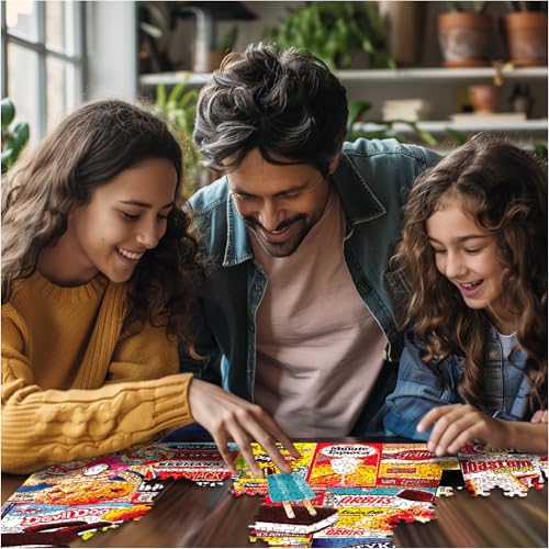 White Mountain Puzzles Things I Ate As A Kid Collage Puzzle - 1000 Piece Jigsaw Puzzle - Image 3