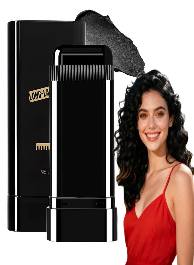 KEMETHY New Hair Color Comb Stick, Waterproof and Sweat-Proof Instant Hair Dye Stick Grey Hair Coverage for Men & Women, Easy Application (Black) - Image 1