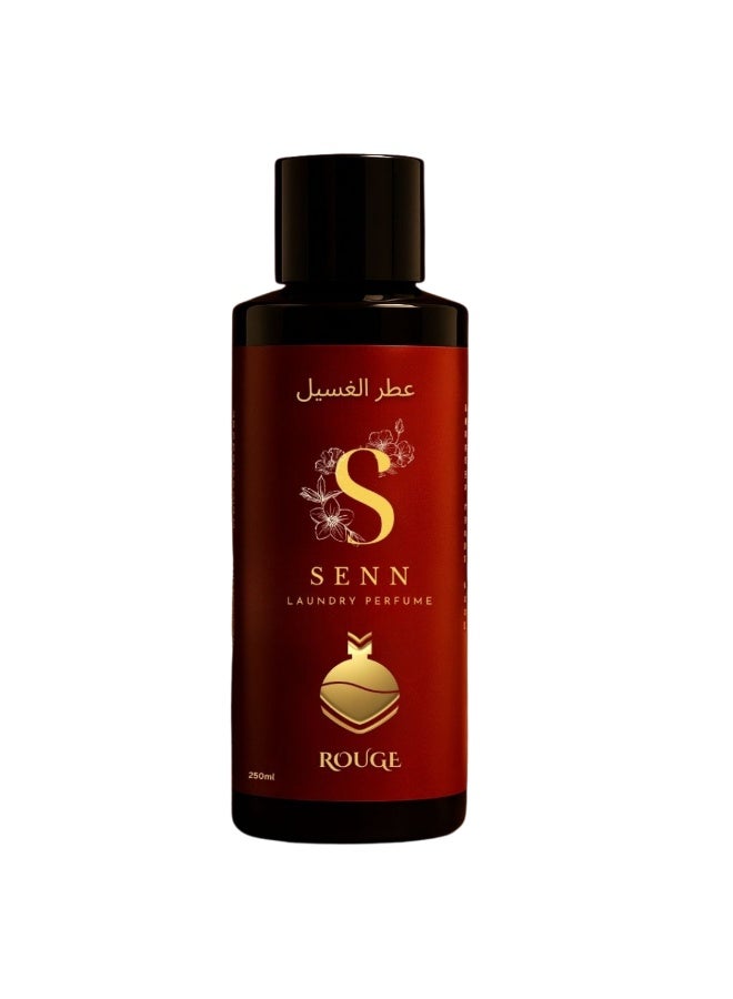 Senn Luxury laundry perfume - Rouge -softener alternative - 1 bottle 250ml = 50 wash - Super long lasting fragrance. Top Europe product - Image 1