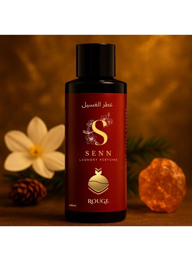 Senn Luxury laundry perfume - Rouge -softener alternative - 1 bottle 250ml = 50 wash - Super long lasting fragrance. Top Europe product - Image 2