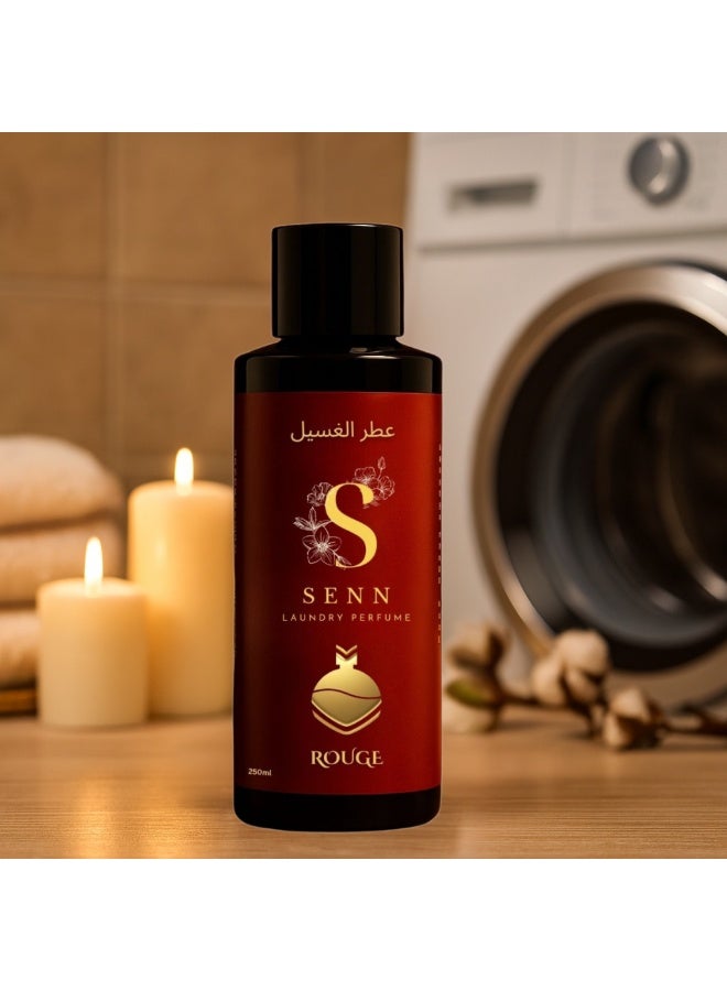 Senn Luxury laundry perfume - Rouge -softener alternative - 1 bottle 250ml = 50 wash - Super long lasting fragrance. Top Europe product - Image 3