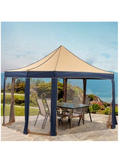 Living Patio Garden Canopy Shelter with Mosquito Net 320*390 CM  - Image 3