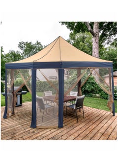 Living Patio Garden Canopy Shelter with Mosquito Net 320*390 CM  - Image 4