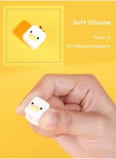 Y&D Soft Case for Apple Pencil 2nd Generation, Cute Duck Design Silicone Stylus Holder Cover, Protective Cover Accessories, 2pcs  - Image 4