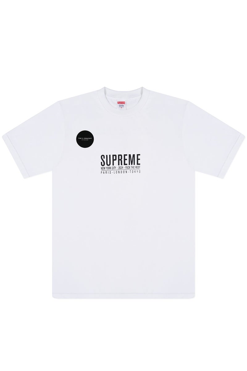 SUPREME Paris Tee White - Image 1