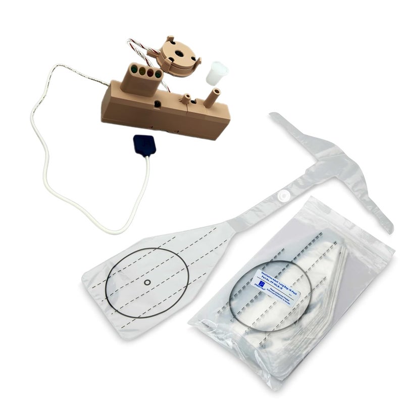 Prestan Professional Adult Series 2000 Manikin Add-On Kit Monitor W/Advanced Feedback,10 Adult Ventilation Lung Bags Included - Image 1