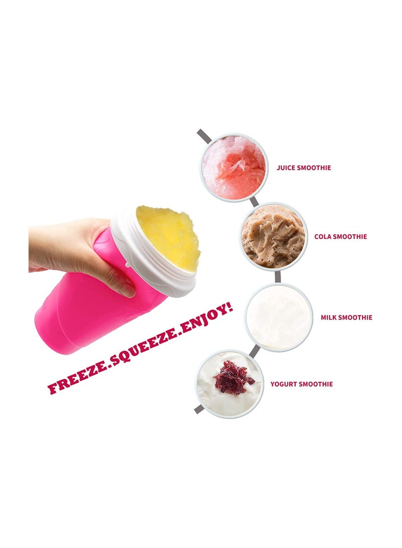 Slushy Maker Cup Slushy Maker Ice Frozen Squeeze Cup Cooling Maker Cup Freeze Mug Milkshake Smoothie Mug - Image 3