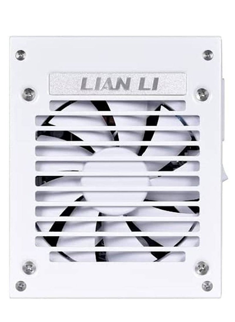 LIAN LI SP 850 80 Plus Gold Power Supply, 850 Watts Power, Fully Modular Baided Cables, Zero RPM Mode, Adjusted Start/Stop Limit, JPN Electrolytic Capacitors, White | G89.SP850W.01UK  - Image 4