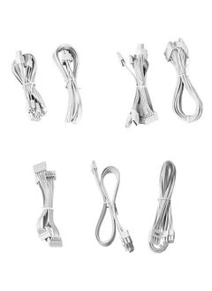 LIAN LI SP 850 80 Plus Gold Power Supply, 850 Watts Power, Fully Modular Baided Cables, Zero RPM Mode, Adjusted Start/Stop Limit, JPN Electrolytic Capacitors, White | G89.SP850W.01UK  - Image 5