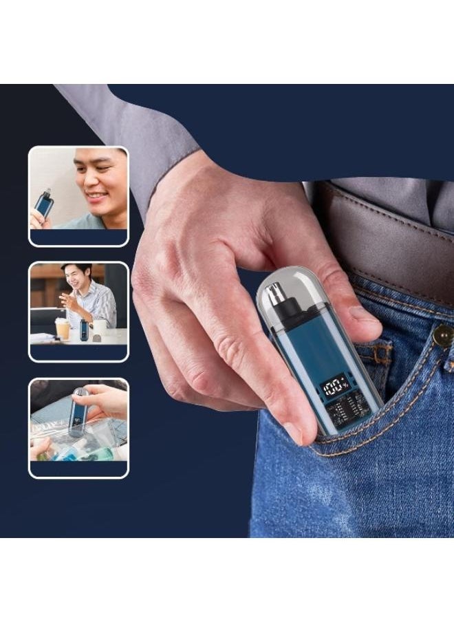 Generic High Quality Electric Portable Men Mini Nose Hair Trimmer USB Charging  - Image 4