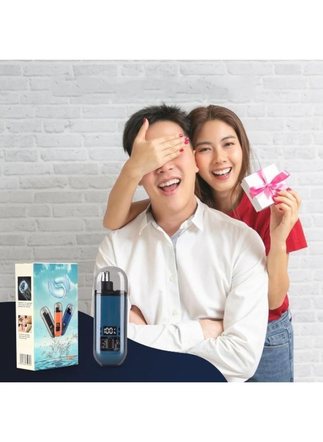Generic High Quality Electric Portable Men Mini Nose Hair Trimmer USB Charging  - Image 5