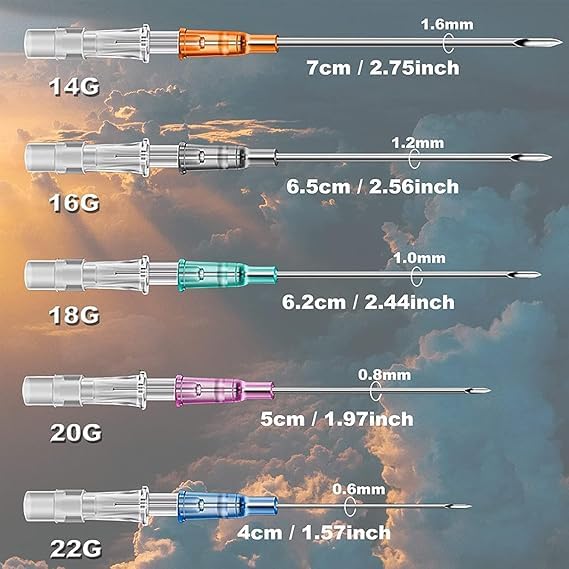 SHIELD PLUS 18G Pen Cannula Piercing Needles Tattoo Piercing Tool (10 Pcs) - Image 2