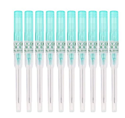 SHIELD PLUS 18G Pen Cannula Piercing Needles Tattoo Piercing Tool (10 Pcs) - Image 1
