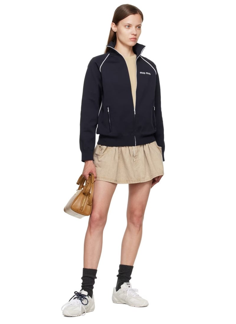 Miu Miu miu Tan Leather Top Handle Bag  - Image 4