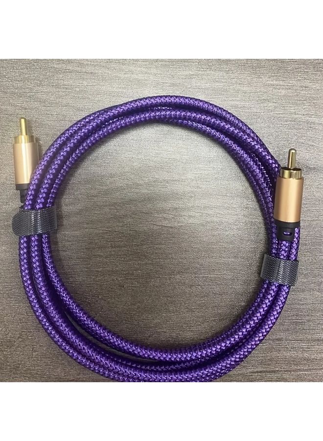 RCA Male To Female Extension Cable 39 37 Inch AV Coaxial 4 Pin Lily Head - Image 2