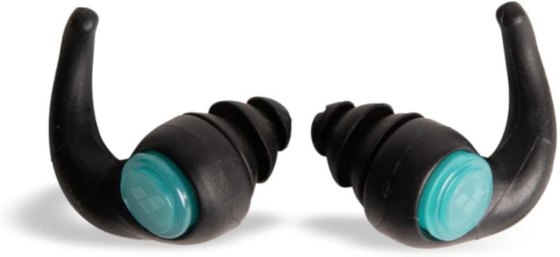 Arena Junior Swim Earplug, One Size, Black/Water