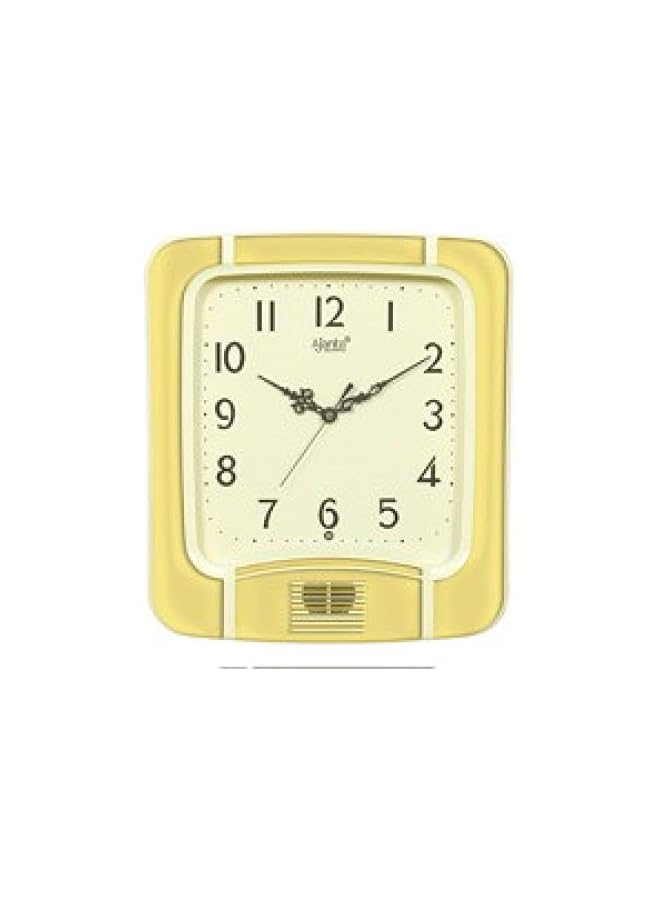 Plain Musical Clock (White, 797)