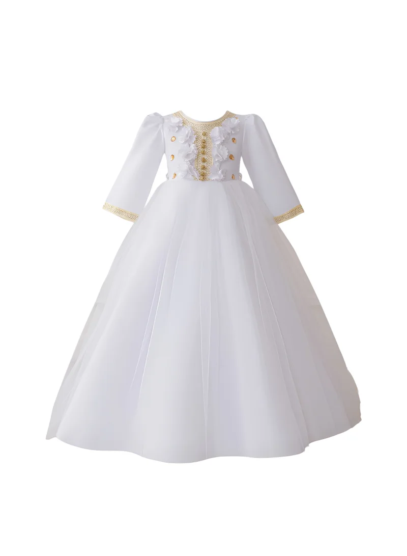 دىدانيالا D'Daniela Luminous White Abaya Dress - White