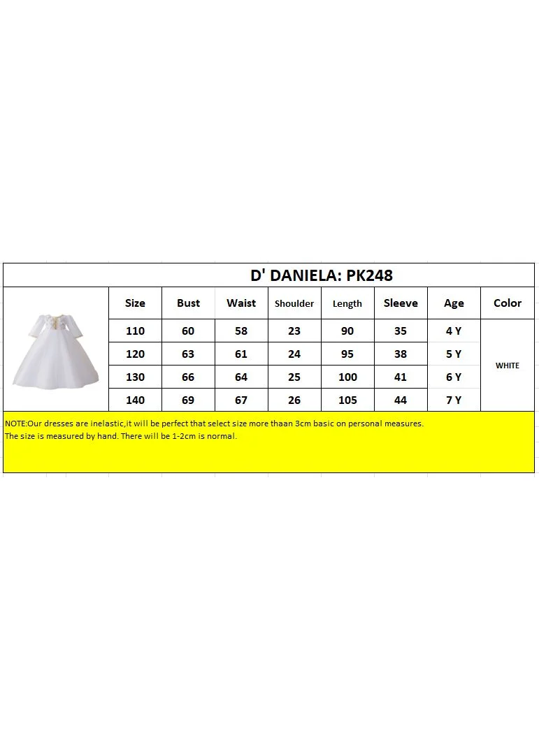 D'Daniela D' Daniela - Luminous White Abaya Dress - White