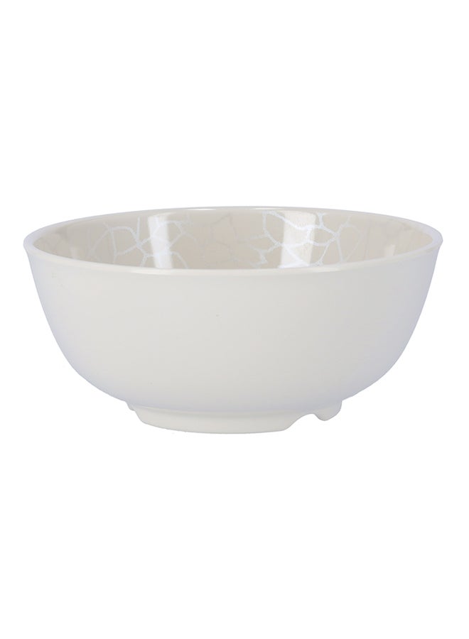 Royalford Serving Bowl White Pearl 6inch - Image 1