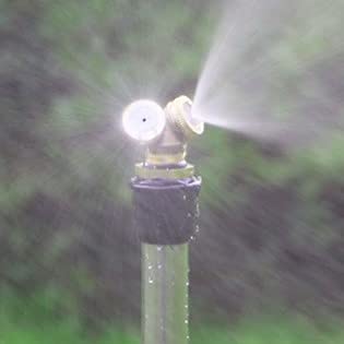 Joywayus Brass Misting Spray Nozzle 1/2" NPT Male 2-Holes Garden Sprinklers Irrigation Connector Water Sprinklers Mister Heads Fitting with Filter Mesh (Pack of 3) - Image 4