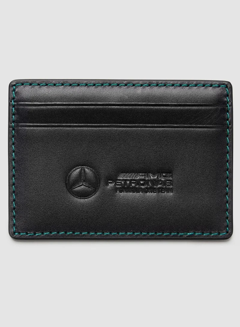 AMG Petronas Formula 1 Team Black Card Holder Stylish Organizer