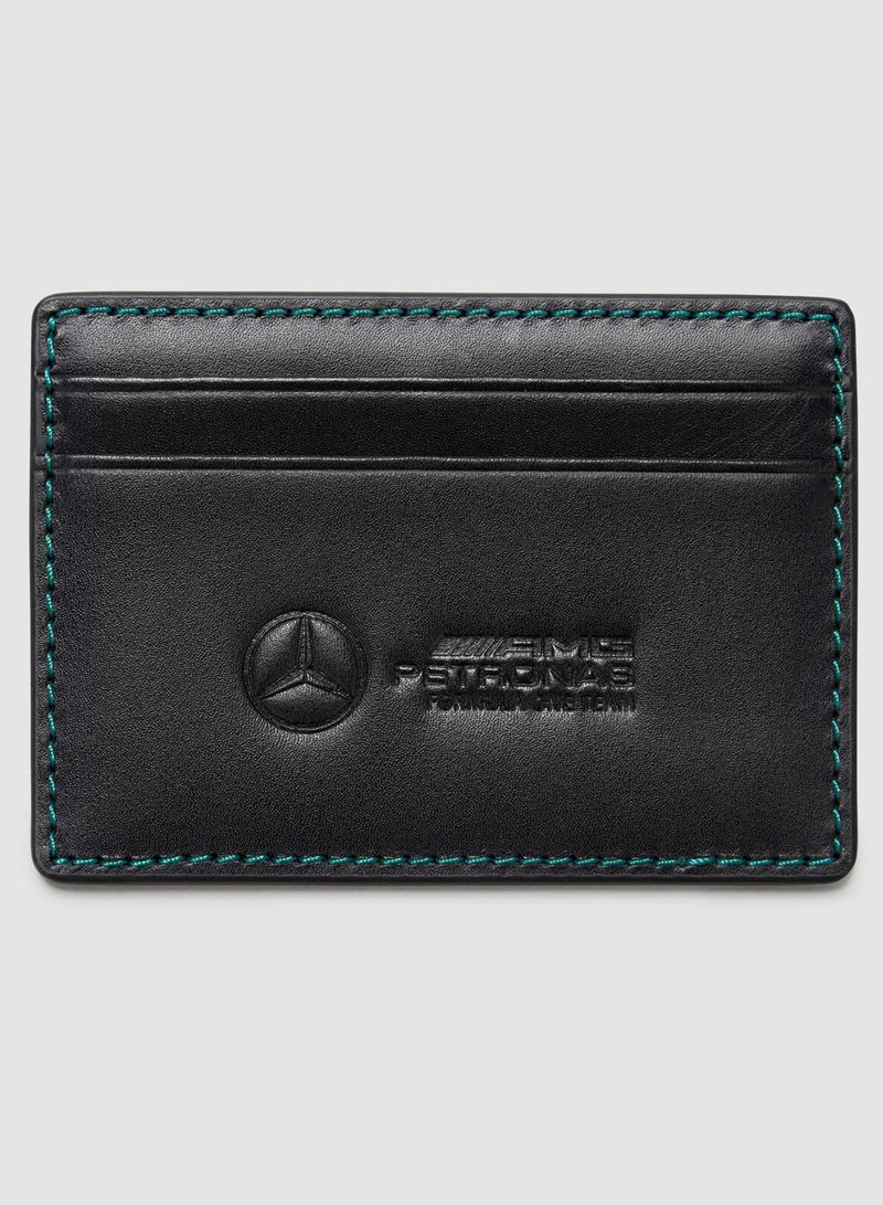 AMG Petronas Formula 1 Team Black Card Holder Stylish Organizer - Image 1
