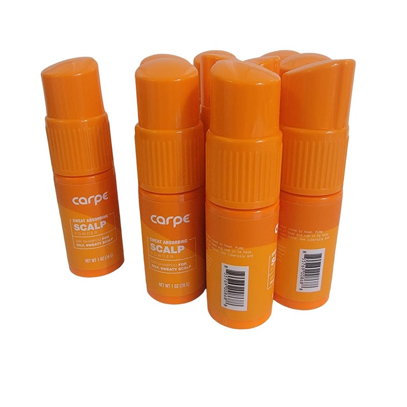 Carpe Sweat Absorbing Scalp Powder - A Residue Free, Non Aerosol Dry Shampoo for Women & Men - Oily Hair Treatment - Use Between Washes - Dry Shampoo For Dark Hair and All Other Hair Colors - Image 2