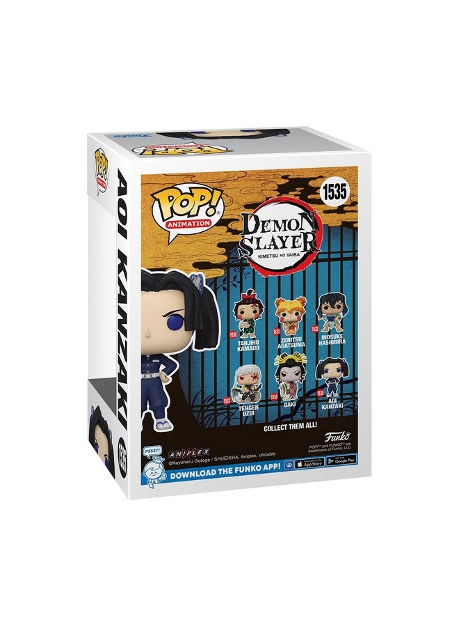 Funko POP! Animation: Demon Slayer - Aoi Kanzaki - 1/6 Odds for Rare Chase Variant - Collectable Vinyl Figure - Gift Idea - Official Merchandise - for Kids & Adults - Anime Fans - Image 3