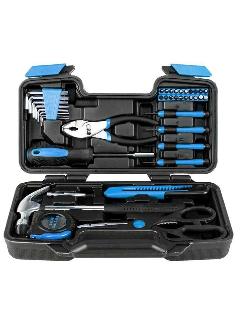 مجموعة أدوات يدوية 39 قطعة أداة تعددية منظم أدوات منظم صندوق أدوات أدوات يدوية تخزين أدوات تحسين المنزل ميكانيكي - Image 1