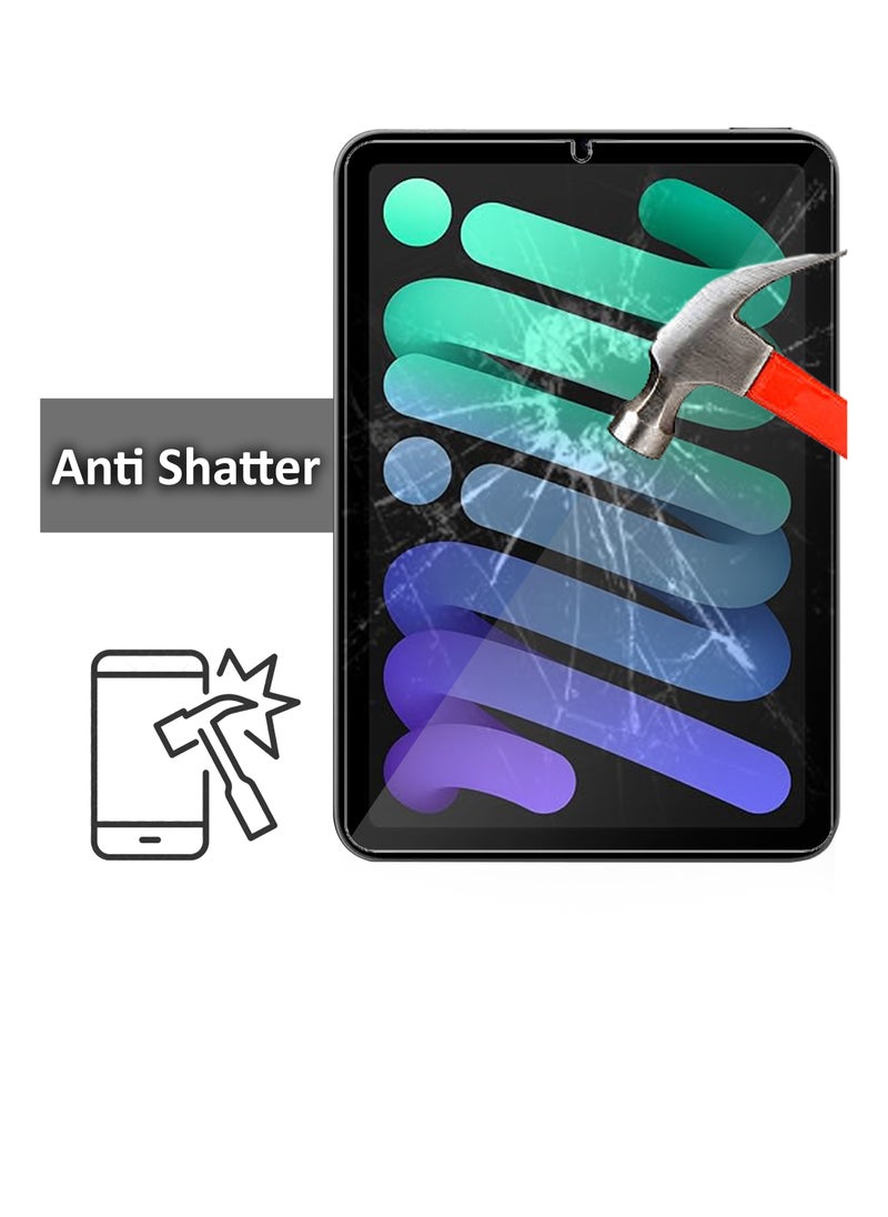 Generic - For iPad Mini (A17 Pro) - Tempered Glass Screen Protector - Premium HD Delicate Touch , Higher Transparency , Easy to Install ,Anti-scratch and Bubble-free Screen Protector - Clear - Image 1